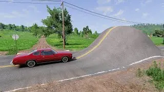 Mobil vs Bumps BeamNG Drive #01