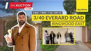 Live Auction @ 3/40 Everard Road, Ringwood East - Auction Results Melbourne