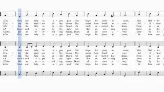O God our help in ages past ALTO