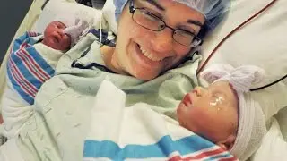 Our Twin Girls are BORN!! [Birth Vlog]