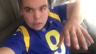 LA Rams Football, singing song, Jackson Mahomes  Cherry dip ￼￼￼