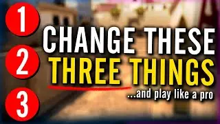 3 CHANGES YOU NEED TO MAKE IN CSGO *2023 RANK UP GUIDE *