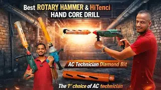 Ac Tecnician Diamond Bit !! रोटरी हैमर और कोर कटिंग दोनों में चलेगा!! वीडियो देखना मत भूलना