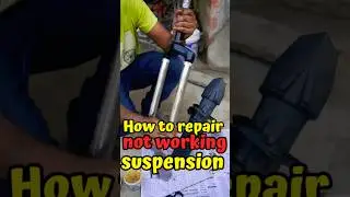 how to repair cycle suspension#shortsfeed #shortvideo #shorts