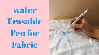 Unbox water erasable pen/marking pen #watererasable #marker #pen #embroidery
