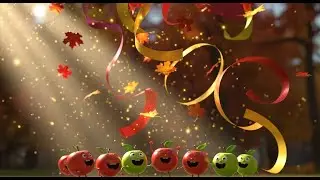 Apple Tree Song &ndash; How Many Apples Fall Down | Fun Counting Song for Kids | Silly Fruit Rhyme