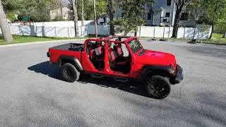 Neoprene Custom Fit Seat Covers for 2020-2023 Jeep Gladiator | FH Group&reg; CM5022