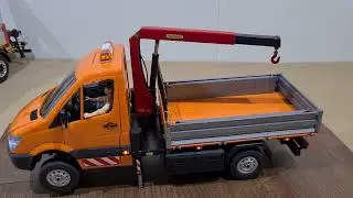 SPRINTER MB utility van/truck whit crane