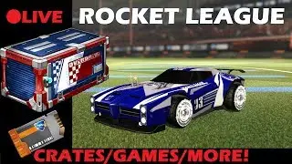ROCKET LEAGUE🔴LIVE! OVERDRIVE CRATES/TRADES/