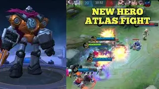 New hero atlas | how to counter atlas complete guide | how to play with atlas |MOBILE LEGENDS