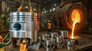How Caterpillar Engine Pistons Are Made | Complete Manufacturing Process Explained