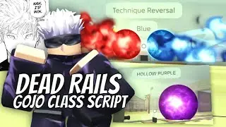 Gojo Class Script in Dead Rails &ndash; Hollow Purple + Air Weld Visual Script Showcase (By Veux)