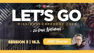 Sa. 16.3. | 18:00 | Matt Beemer | MK24