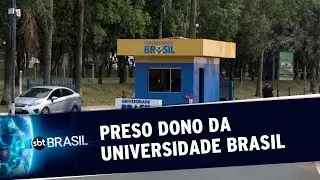 Dono da Universidade Brasil é preso por fraude no Fies | SBT Brasil (03/09/19)