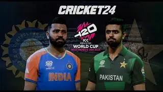 India Vs Pakistan - Super 8 Match - T20 World Cup 2024 - Cricket 24 - Part 2