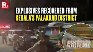 Over 100 boxes Of Explosives Recovered From Van In Kerala's Palakkad District During Police Raid