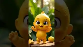 Baby Starfruit Adventure 🍋 | 8K Ultra-Realistic Short #aiart #cute #funny