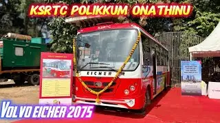 Chekkanum ethi🔥volvo eicher 2075 | KSRTC EICHER BUS 2025 | Top features Malayalam review