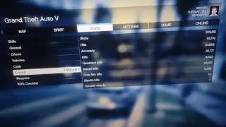 Grand Theft Auto 5 Michael De Santa Combat Statistics 