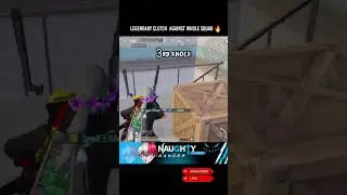 1v4 against pro squad🥵 push on full squad with full hp🔥 || #shorts #pubgmobile #bgmi #viral