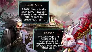 Gems of War Tiny Tutorial Two-fer: The Effects of Death Mark and Bless