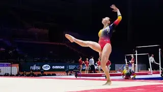 Ana Bărbosu (ROU) - Floor - 2022 World Championships - Podium Training