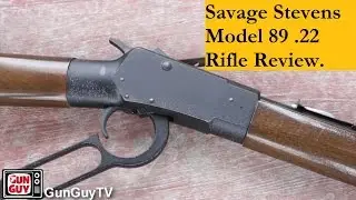 A good kid's .22 rifle at a bargain basement price.