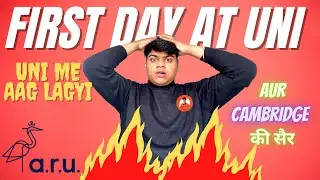 First Day Vlog | ARU Cambridge |Anshh Anejaa