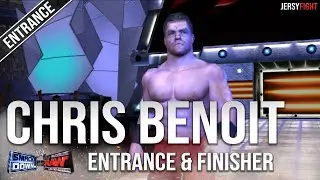 WWE Smackdown! vs Raw: Chris Benoit Finisher and Entrance | PS2