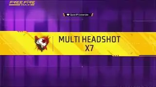 Multi Headshot x7 🔥 game play in free fire #freefire #totalgamingworld #freefireclips #freefiremax 