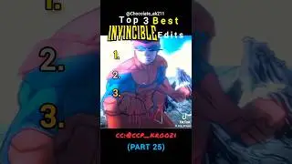 Ranking The Best Invincible Edits (PART 25) #invincible #edit #mark #season3 #ranking