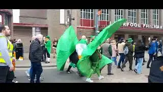 St. Patrick's Day Parade 🍀🇮🇪💚 Liverpool England 💚17/03/25