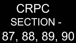 THE CODE OF CRIMINAL PROCEDURE SECTION - 87