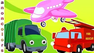 Learn Colors With Various Modes Of Transport  | Modes Of Transport For Children | Educational Video