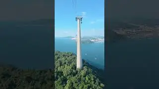 The Hon Thom Cable Car in Phu Quoc, Vietnam, is the world's longest sea-crossing cable car.