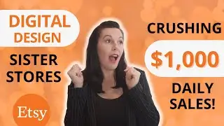 These Etsy Sellers 👑RULE👑 Digital Products & So Can YOU! How to Sell on Etsy