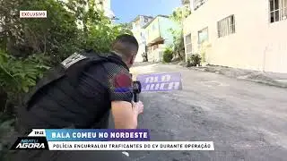 Chuva de tiros no Nordeste: Polícia encurrala traficantes do CV | ARATU NOTICIAS | TV ARATU