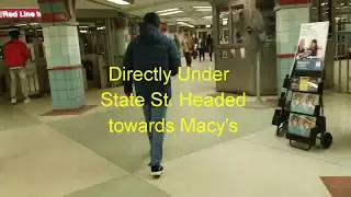 Chicago Underground Tunnel Pedway System 5 miles long