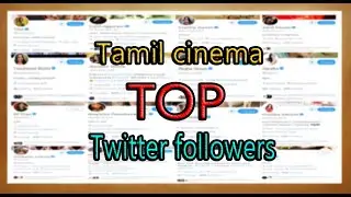 Tamil cinema actress followers | Twitter list | Top - ??? | UCN Trends