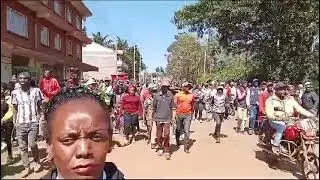 Nyeri Town MP Duncan Maina Mathenge chased away like a mburukenge!