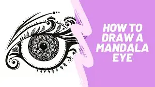 How To Draw A Mandala Eye