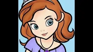 Disney Princess Sofia Coloring For Kids - DeeDoOo World