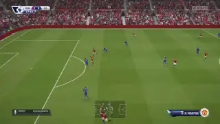 Fifa16 gameplay 5# Manchester united v Leicester city