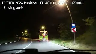 LUXSTER 2024 Punisher 40.000LM LED Uphill Road Test