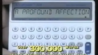 Wordfinder electronic dictionary ad