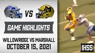 Fort Bend Willowridge vs Fort Bend Marshall -  2021 Week 8 Football Highlights