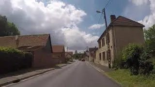 France Oise Road Beauvais Méru, Gopro / France Oise Route Beauvais Méru, Gopro