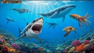 🌐 Planet Water 4K An Epic Perspective of the Global Ocean  Cinematic Ambience