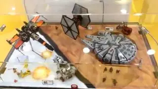 LEGO STAR WARS THE FORCE AWAKENS Microshow [музей GameBrick]