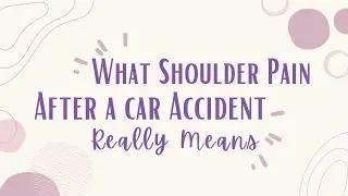 What Shoulder Pain After a Car Accident Really Means | Scordilis Chiropractic